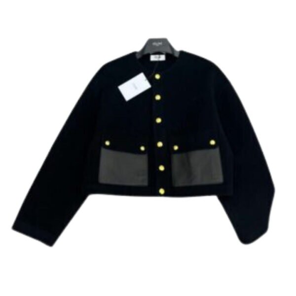 Celine Duffle Jacket Black For Women