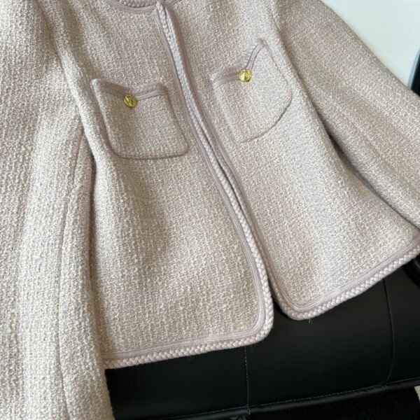 Celine Grace Tweed Jacket Pink For Women