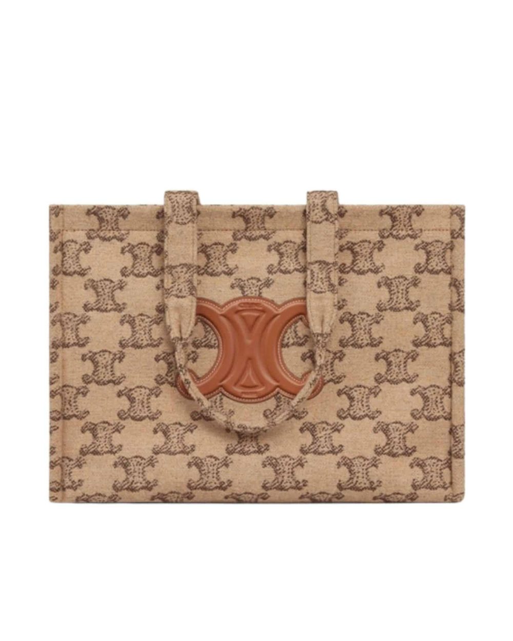 1:1 Replica Celine Large Cabas Thais In Textile Bag For Women 196762FLQ.02CM- 40 Cm/ 16 Inches