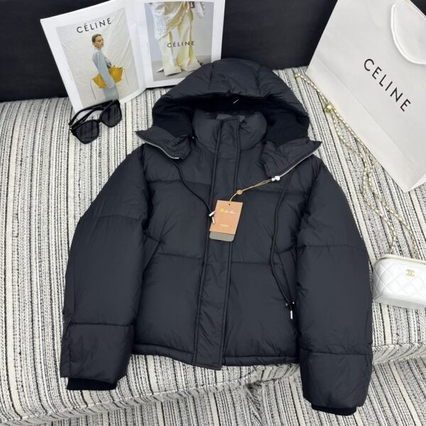 Celine Meandre Down Jacket Black For Women