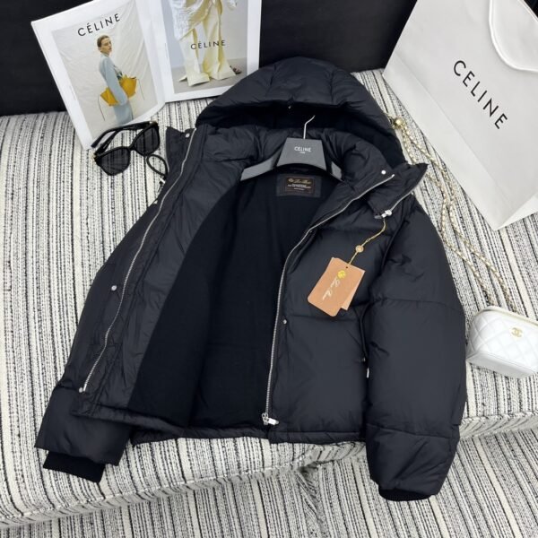 Celine Meandre Down Jacket Black For Women