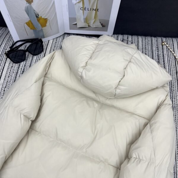 Celine Meandre Down Jacket White For Women