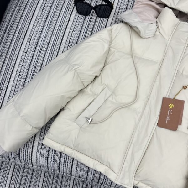 Celine Meandre Down Jacket White For Women