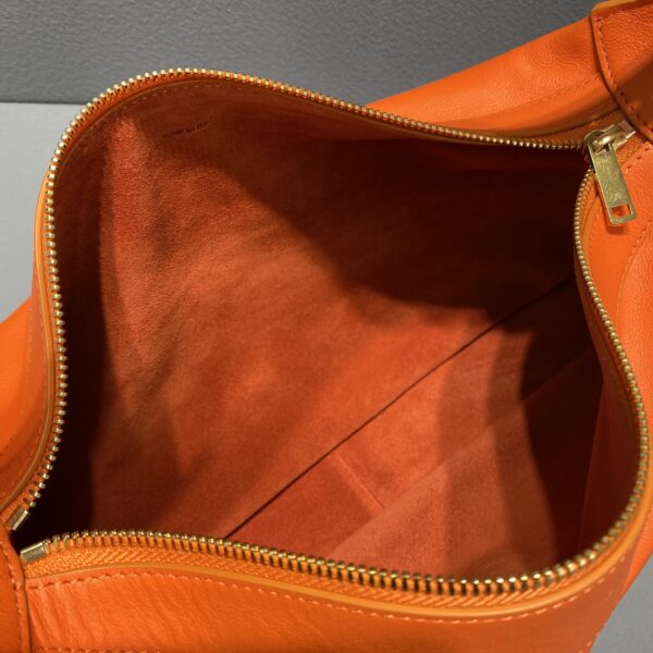1:1 Replica Celine Medium Romy In Supple Orange For Women 13in/34cm