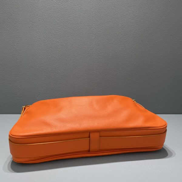 1:1 Replica Celine Medium Romy In Supple Orange For Women 13in/34cm