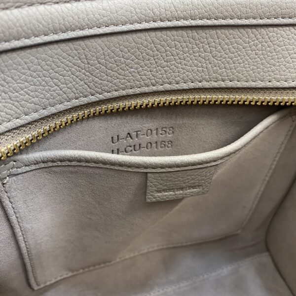 1:1 Replica Celine Nano Luggage Bag In Drummed Light Brown For Women 8in/20cm 189243DRU.03UN