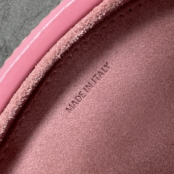 1:1 Replica Celine Oval Minaudiere Cuir Triomphe Pink For Women 6in/11.5cm