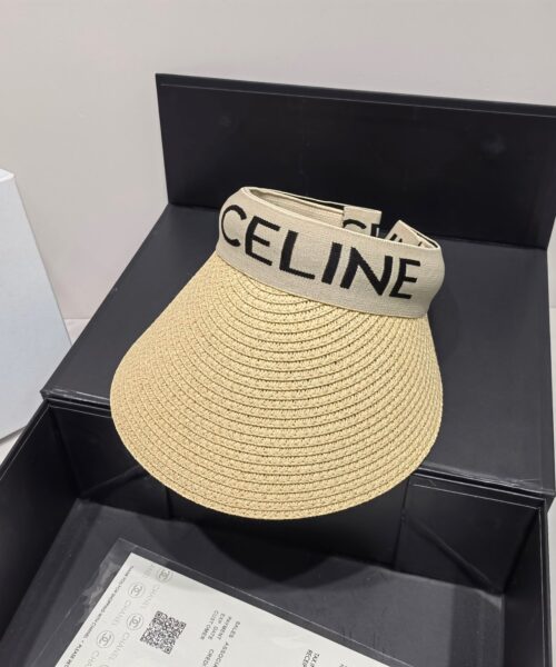 Celine Sedge Summer Hat Beige Celine Hat