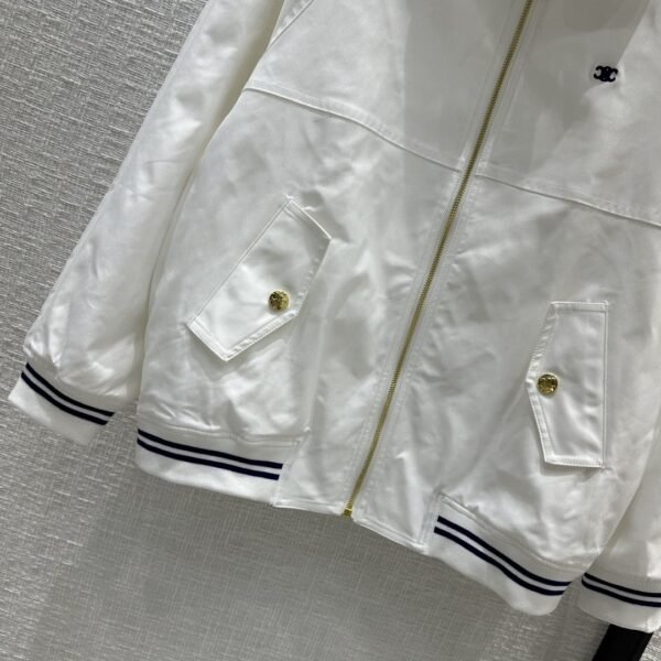 Celine Short Bomber Jacket White For Women