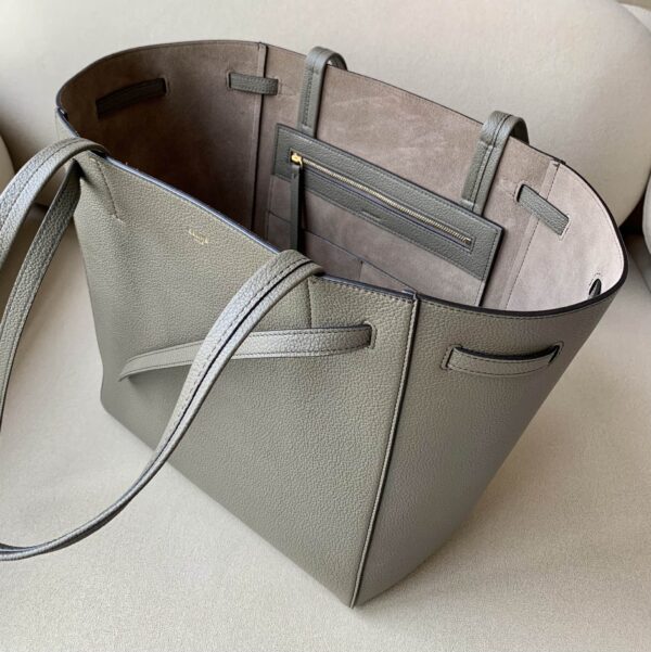 1:1 Replica Celine Small Cabas Phantom In Soft Grained Brown For Women 12in/31cm