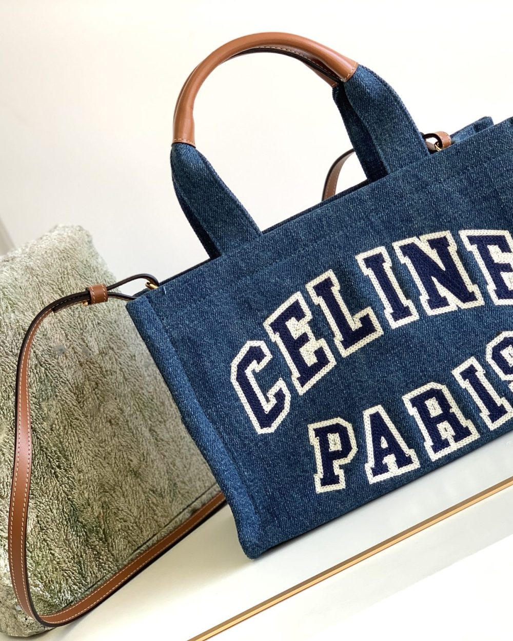 1:1 Replica Celine Small Denim Tote For Women 11.4in/29cm