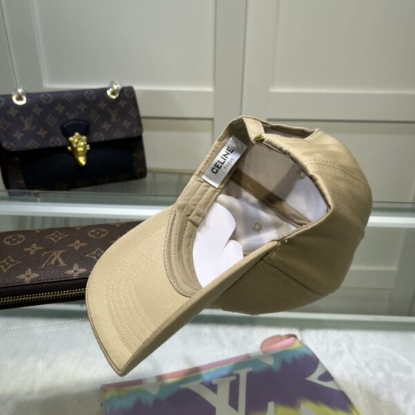 Celine Triomphe Baseball Cap Beige Celine Cap