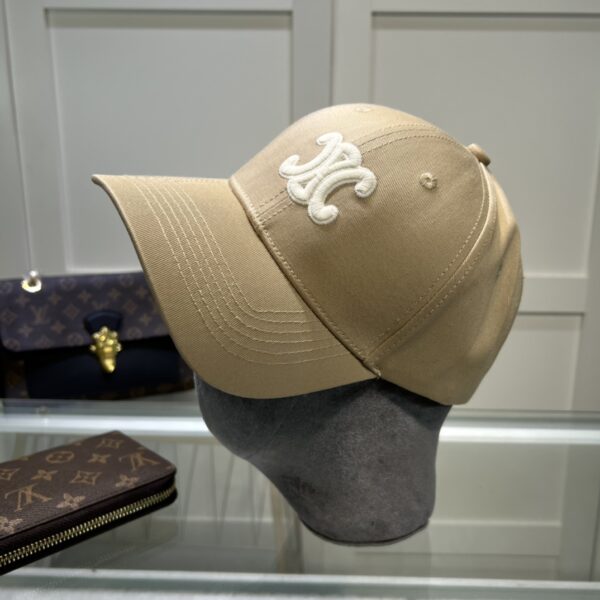 Celine Triomphe Baseball Cap Beige Celine Cap