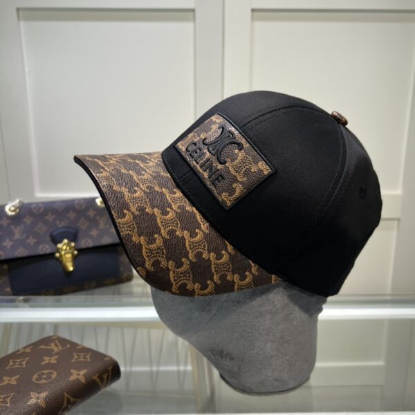 Celine Triomphe Baseball Cap Black Celine Cap