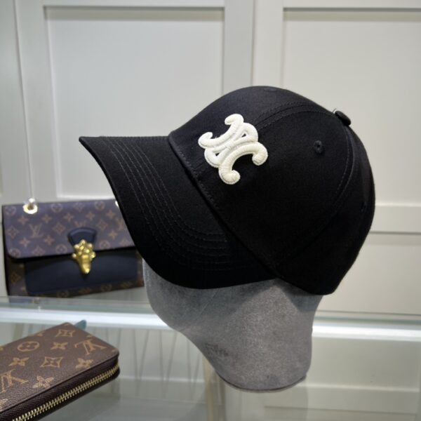 Celine Triomphe Baseball Cap Black Celine Cap