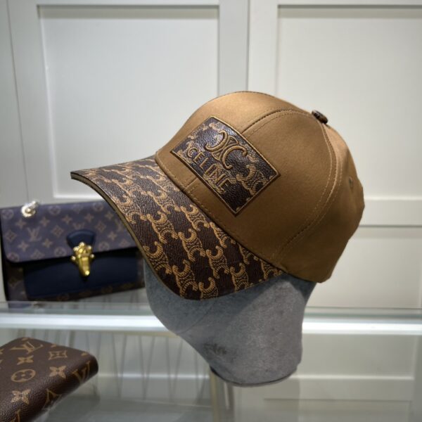 Celine Triomphe Baseball Cap Brown Celine Cap