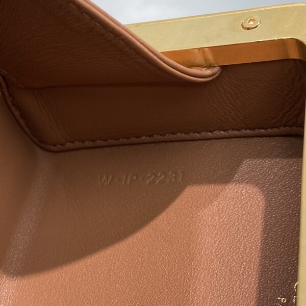 1:1 Replica Celine Triomphe Minaudiere In Triomphe Canvas Brown For Women 4in/10cm