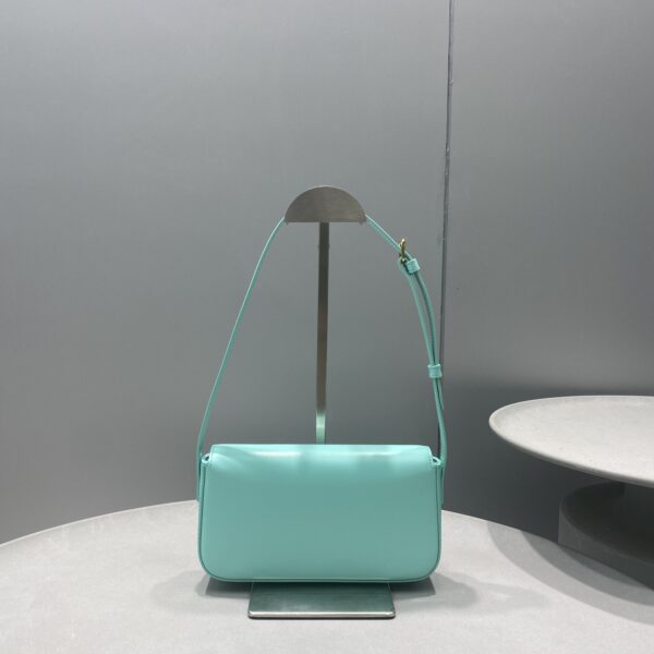 1:1 Replica Celine Triomphe Shoulder Bag Mint Green For Women 8in/20cm