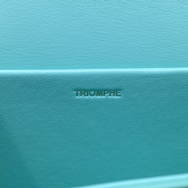 1:1 Replica Celine Triomphe Shoulder Bag Mint Green For Women 8in/20cm