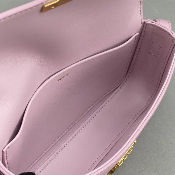 1:1 Replica Celine Triomphe Shoulder Bag Pink For Women 8in/20cm