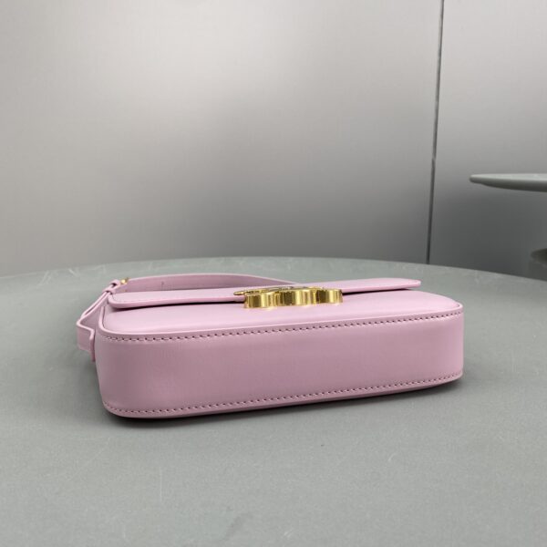 1:1 Replica Celine Triomphe Shoulder Bag Pink For Women 8in/20cm