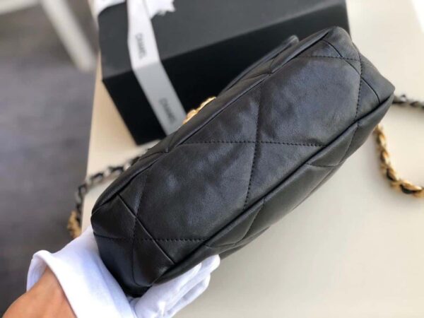 [REP 1:1] Chanel 19 HandBag Black For Women 10.1in/26cm AS1160