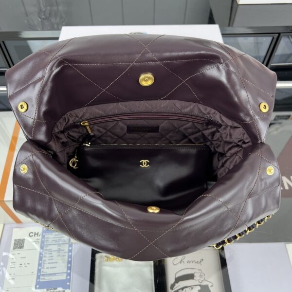 [REP 1:1] Chanel 22 Medium Handbag Yellow/Grey/Brown/Dark Blue/Pink/Jade Green/White For Women 37cm / 14.5in