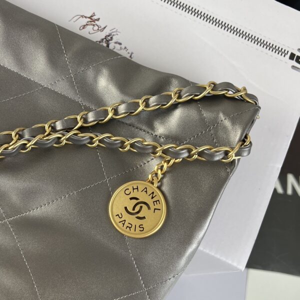 [REP 1:1] Chanel 22 Medium Handbag Yellow/Grey/Brown/Dark Blue/Pink/Jade Green/White For Women 37cm / 14.5in