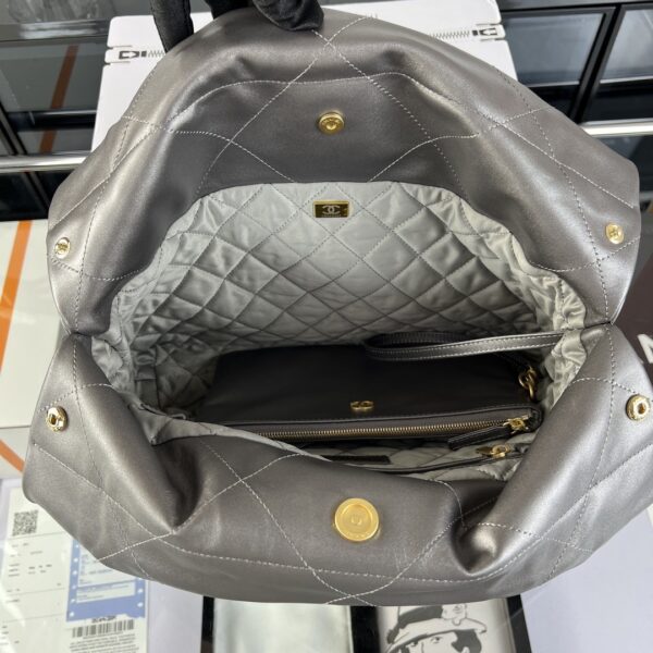 [REP 1:1] Chanel 22 Medium Handbag Yellow/Grey/Brown/Dark Blue/Pink/Jade Green/White For Women 37cm / 14.5in