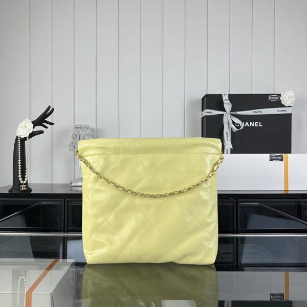 [REP 1:1] Chanel 22 Medium Handbag Yellow/Grey/Brown/Dark Blue/Pink/Jade Green/White For Women 37cm / 14.5in
