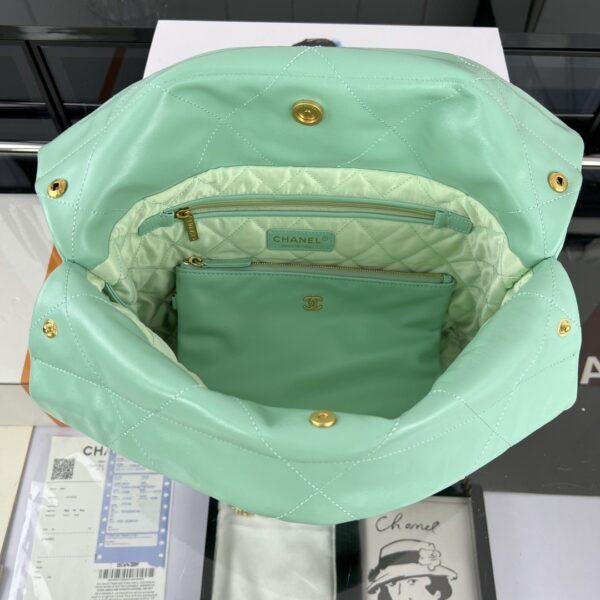 [REP 1:1] Chanel 22 Medium Handbag Yellow/Grey/Brown/Dark Blue/Pink/Jade Green/White For Women 37cm / 14.5in