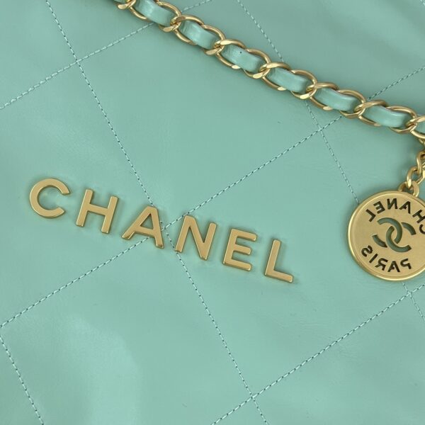 [REP 1:1] Chanel 22 Medium Handbag Yellow/Grey/Brown/Dark Blue/Pink/Jade Green/White For Women 37cm / 14.5in