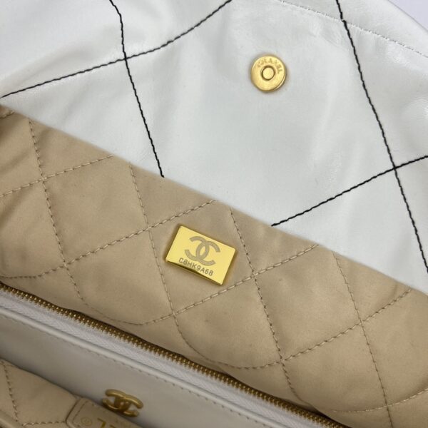 [REP 1:1] Chanel 22 Medium Handbag Yellow/Grey/Brown/Dark Blue/Pink/Jade Green/White For Women 37cm / 14.5in