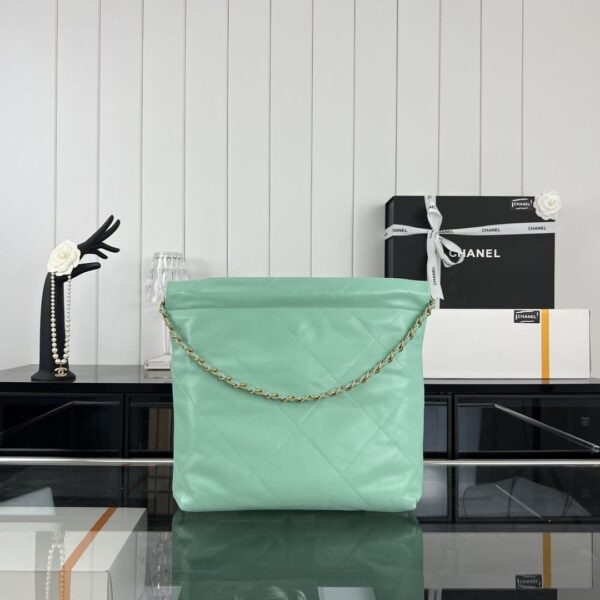 [REP 1:1] Chanel 22 Medium Handbag Yellow/Grey/Brown/Dark Blue/Pink/Jade Green/White For Women 37cm / 14.5in