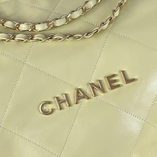 [REP 1:1] Chanel 22 Medium Handbag Yellow/Grey/Brown/Dark Blue/Pink/Jade Green/White For Women 37cm / 14.5in