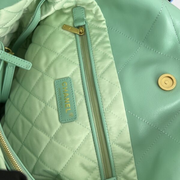 [REP 1:1] Chanel 22 Medium Handbag Yellow/Grey/Brown/Dark Blue/Pink/Jade Green/White For Women 37cm / 14.5in