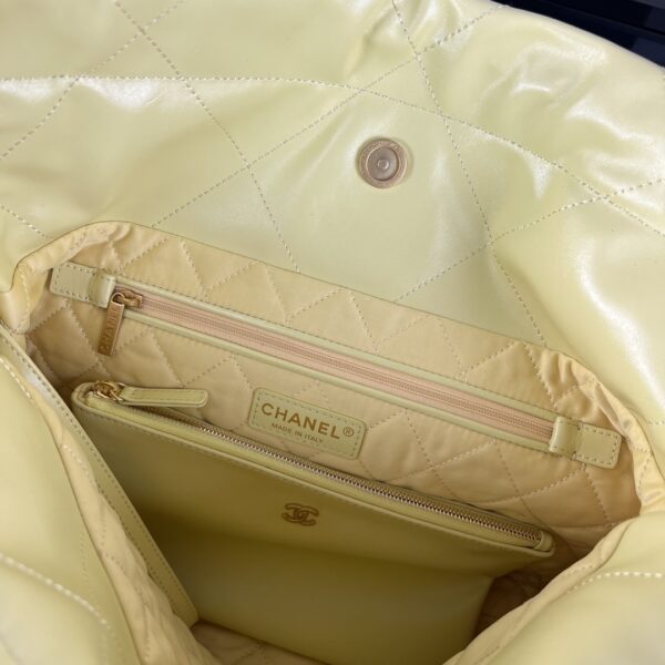 [REP 1:1] Chanel 22 Medium Handbag Yellow/Grey/Brown/Dark Blue/Pink/Jade Green/White For Women 37cm / 14.5in