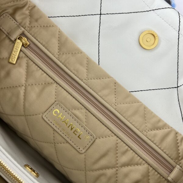 [REP 1:1] Chanel 22 Medium Handbag Yellow/Grey/Brown/Dark Blue/Pink/Jade Green/White For Women 37cm / 14.5in