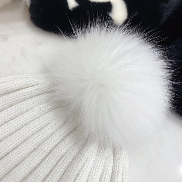 Chanel Beanie White