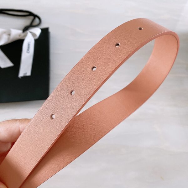 1:1 Replica Chanel Belt With Ribbon Buckle Dust Pink Women Belt