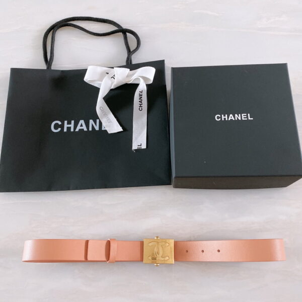 1:1 Replica Chanel Belt With Ribbon Buckle Dust Pink Women Belt