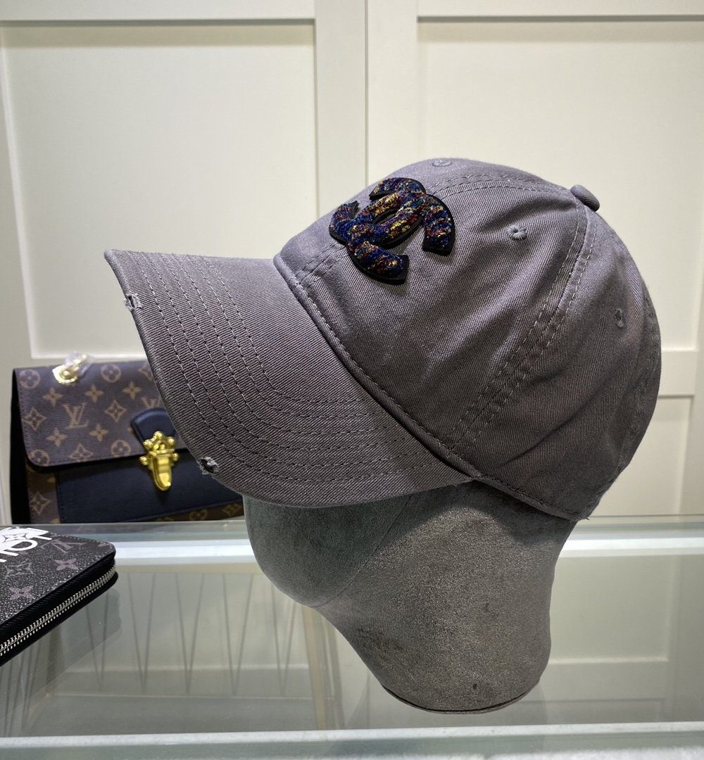 Chanel Cap Dark Grey