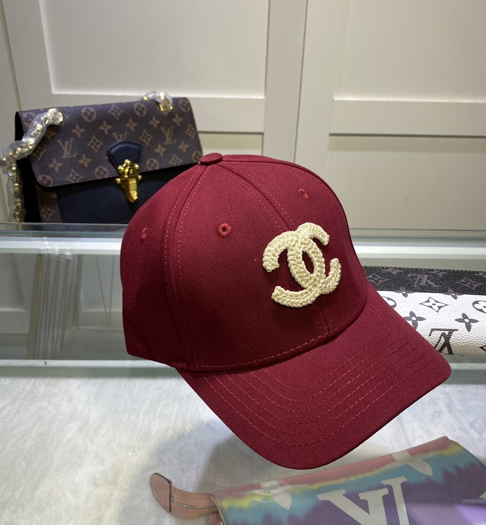 Chanel Cap Red