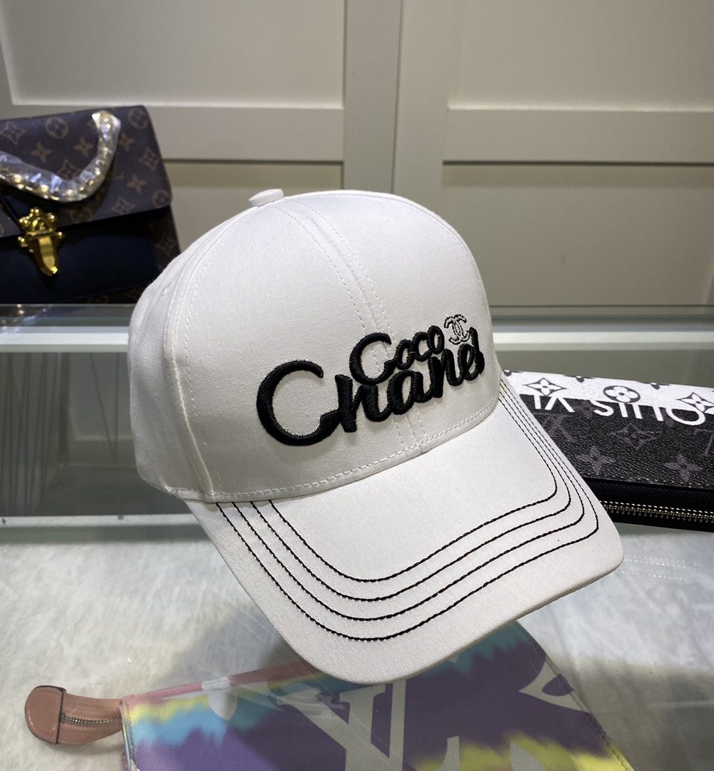 Chanel Cap White