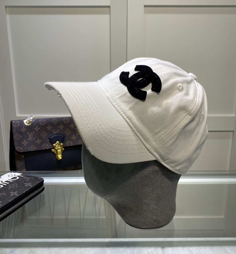 Chanel Cap White