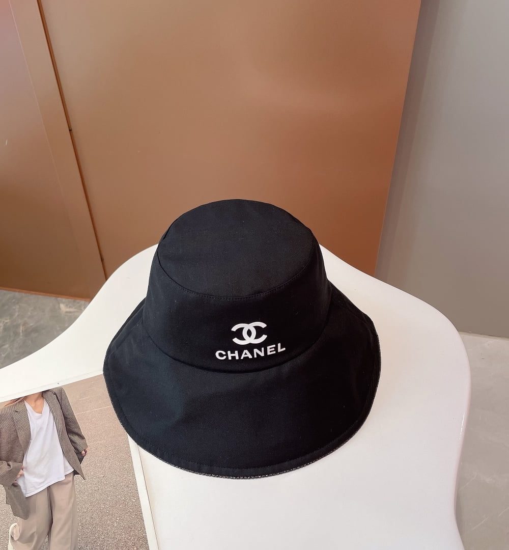 Chanel Cloche Hat Black Chanel Hat