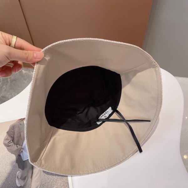 Chanel Cloche Hat Cream Chanel Hat
