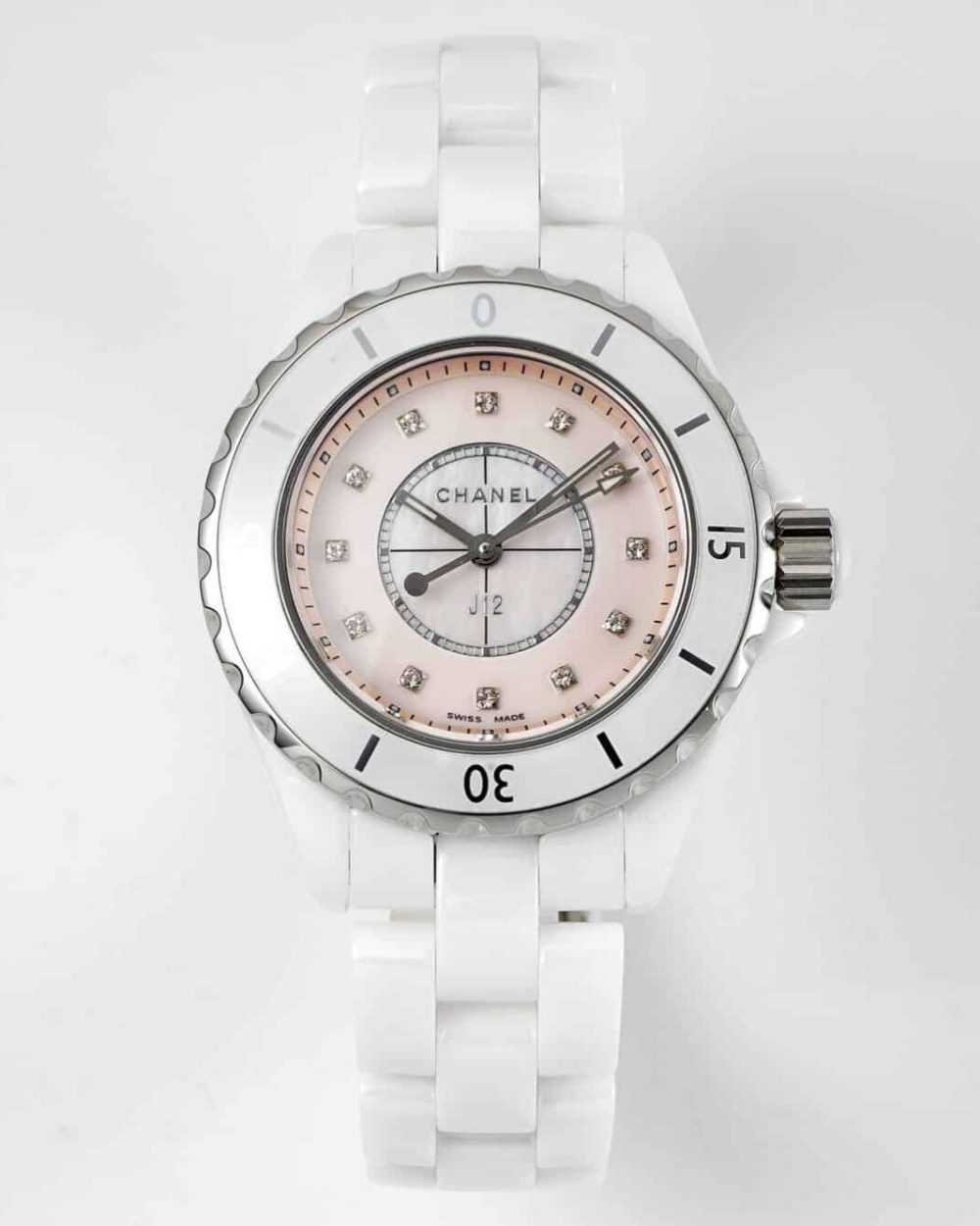 Chanel J12 Wanted De Chanel Watch, 33mm Silver Toned H5703