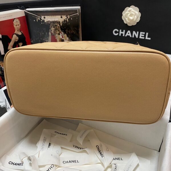 [REP 1:1] Chanel Medallion Tote Gold Hardware Caviar Yellow For Women, Women's Handbags, Shoulder Bags 11.8in/30cm