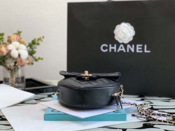 [REP 1:1] Chanel Mini Heart Bag Black For Women 7in/18cm AS3191 B07958 94305